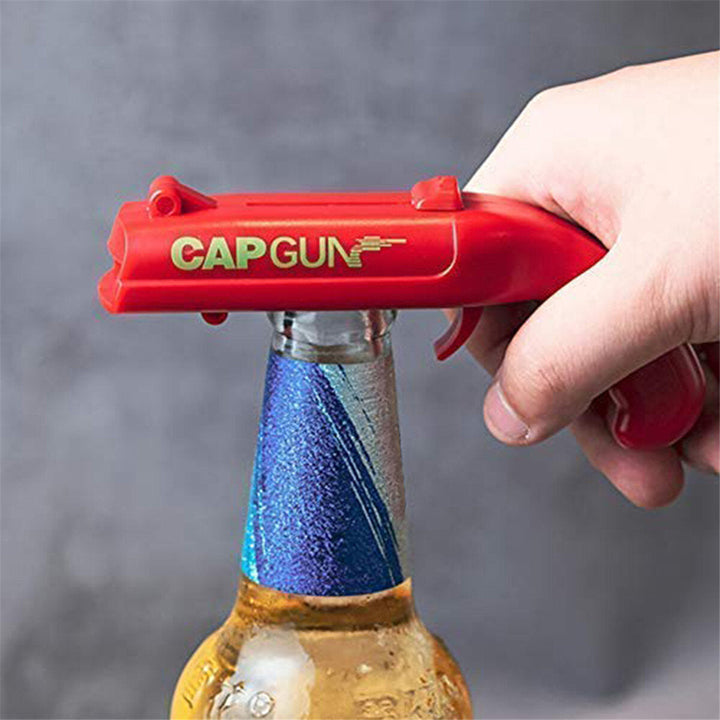 3 Piece Cap Bottle Opener Launcher Tool for Party Drinking Game Gift - Shoots Over 5 Meters Image 2