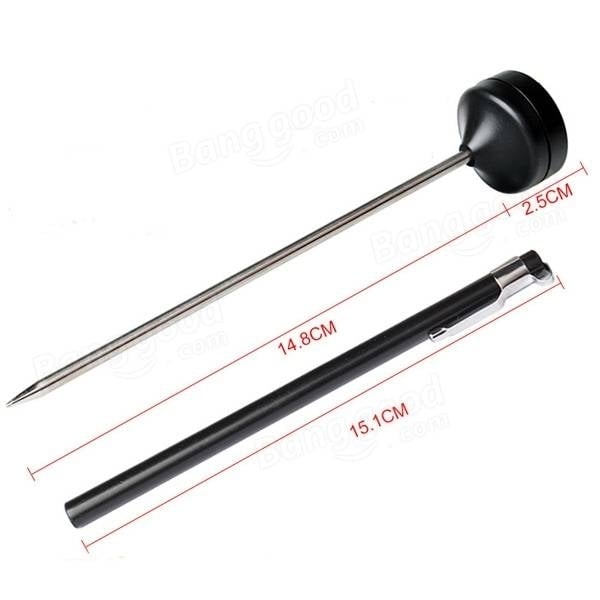 304 Stainless Steel Food BBQ Probe Thermometer Barbecue Meat Thermometer Kitchen Measuring Tool Image 3