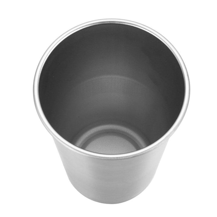 304 Stainless Steel Cup Mug Single Layer Cup Drink Cup Milk Cup 500ml Home Kitchen Drinkware Water Cup Image 3