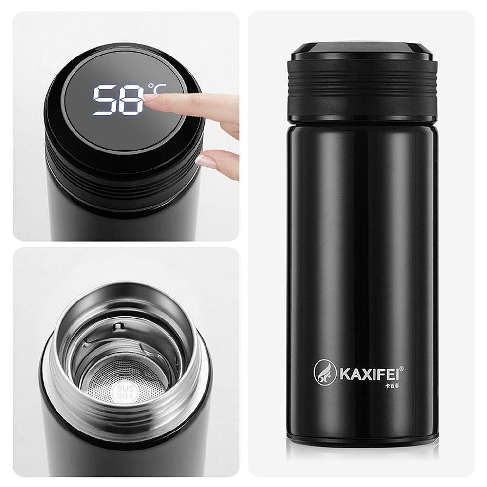 300ML Smart Stainless Steel Insulation Vacuum Bottle LED Touch Screen Temperature Display Vacuum Cup IPX7 Waterproof Image 3