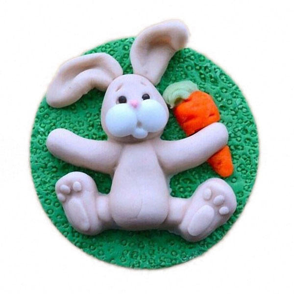 3D RABBIT Easter Bunny Silicone Mould Fondant Cake Baking Molds M116 Kitchen Accessories Image 4