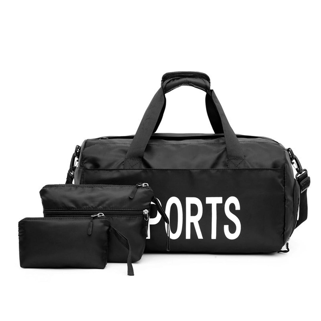 3PCS Waterproof Shoulder Bag Wet-dry Seperation Shoes Bag Fitness Yoga Handbag Luggage Bag Image 7