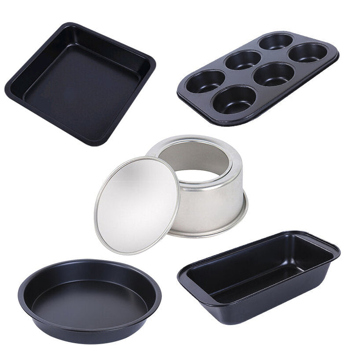 5Pcs Bakeware Molds Cake Pan Pudding Triangle Cakes Mold Muffin Baking Tools Cake Molds Image 1