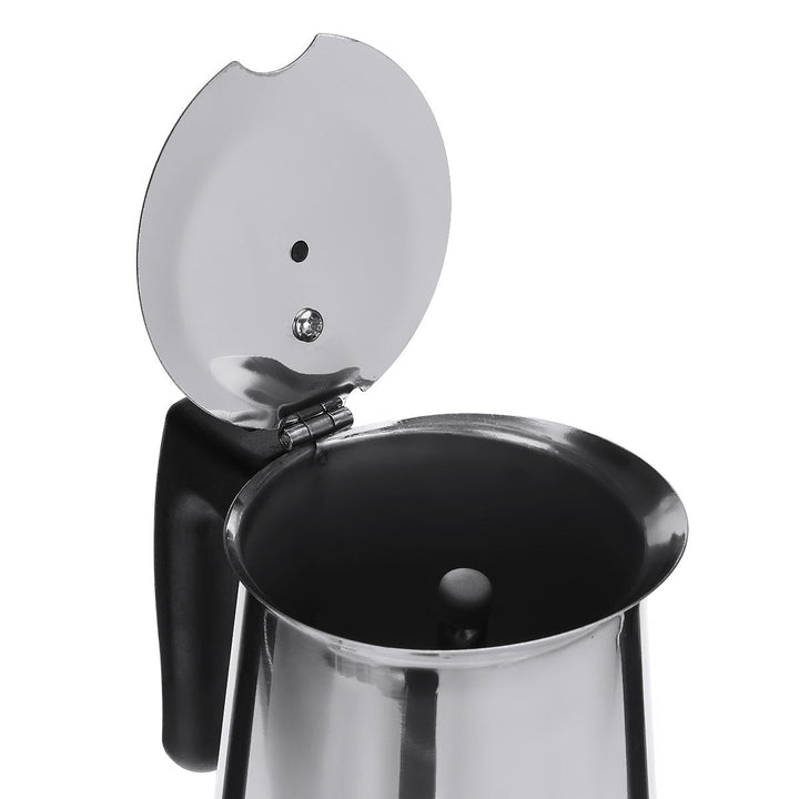 9 Cup Espresso Percolator Coffee Stovetop Maker Moka Latte Pot Stove Image 8