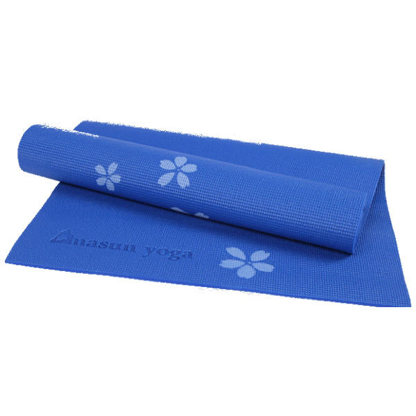6MM PVC Printed Yoga Mat Non-slip Thicken Foaming Fitness Exercise Mat For Beginner Image 4