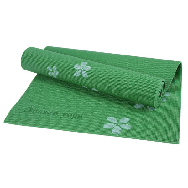 6MM PVC Printed Yoga Mat Non-slip Thicken Foaming Fitness Exercise Mat For Beginner Image 6