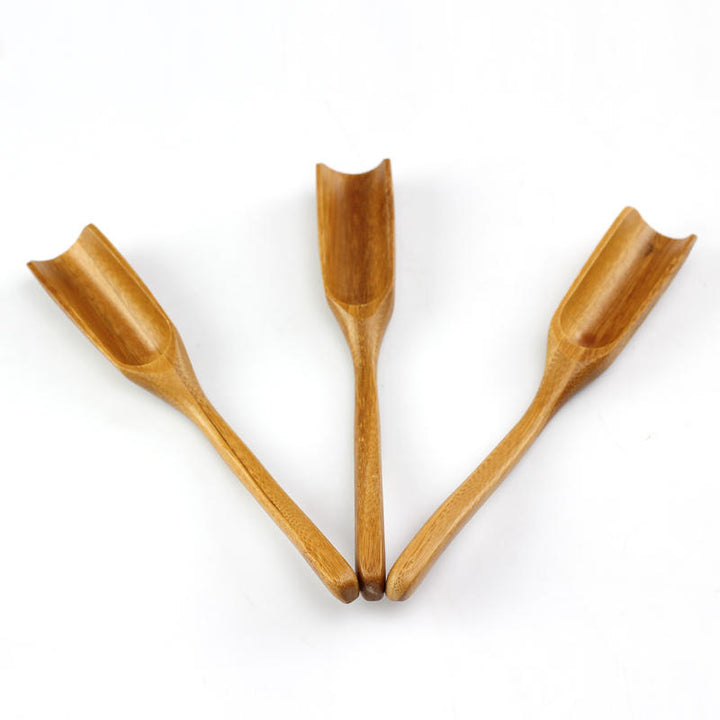 Bamboo Tea Spoon Curved Tea Spoon Tea Leaves Measurement Kungfu Tea Acessaries Image 1