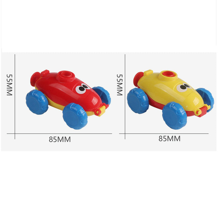Children Air Powered Balloon Car Baby Blowing Balloon Car Educational Indoor Toys Image 4