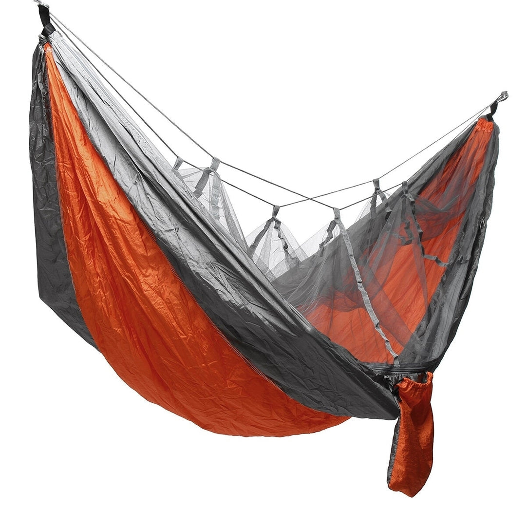 Camping Mosquito Nets HammocksUltralight Camping Hammock Beach Swing Bed Hammock for the Outdoors Backpacking Survival Image 8