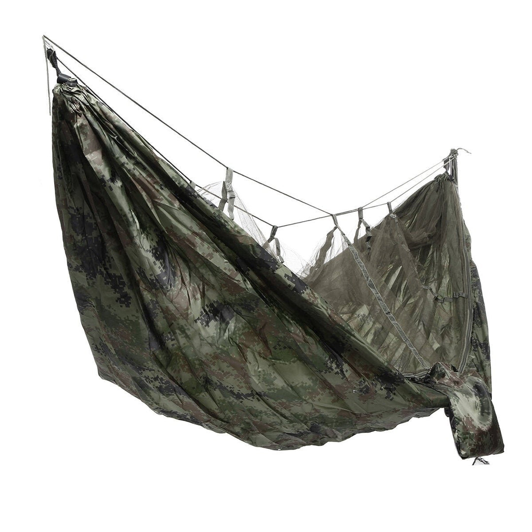 Camping Mosquito Nets HammocksUltralight Camping Hammock Beach Swing Bed Hammock for the Outdoors Backpacking Survival Image 10