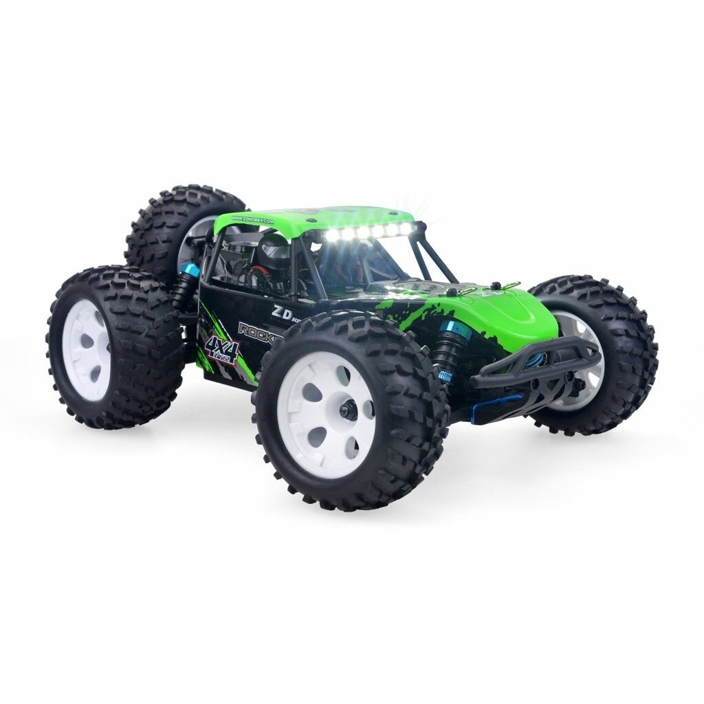 Brushed RC Car 4WD RC Truck RC Vehicle Model High Speed 45KM,h RTR Full Proportional Control All Terrain Image 6