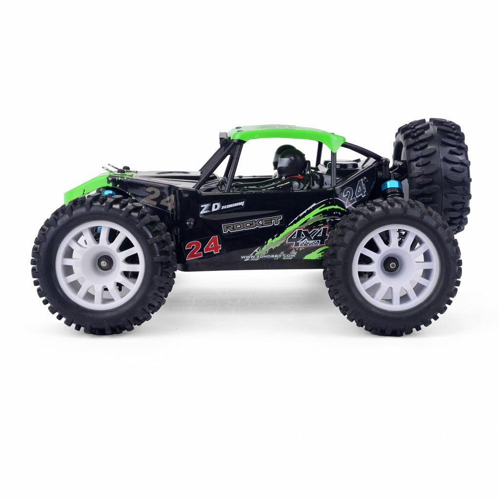 Brushed RC Car 4WD RC Truck RC Vehicle Model High Speed 45KM,h RTR Full Proportional Control All Terrain Image 7