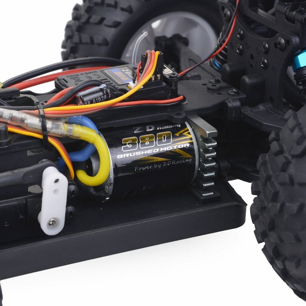 Brushed RC Car 4WD RC Truck RC Vehicle Model High Speed 45KM,h RTR Full Proportional Control All Terrain Image 9