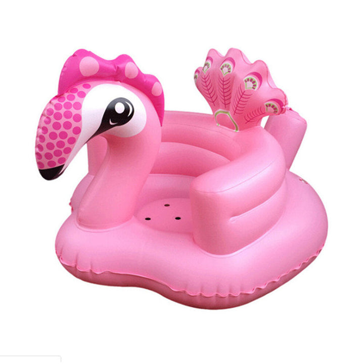 Cartoon Cute Peacock Inflatable Toys Portable Multi-functional Bathroom Sofa Chair for Kids Gift Image 10