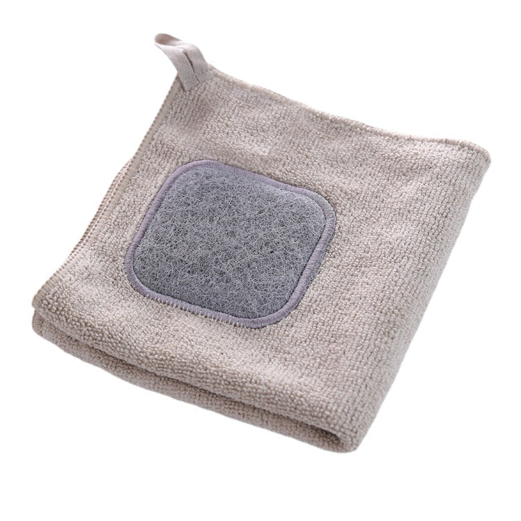 Convenient Ultra-multifunction Dishcloth comfortable Dish Towel Double Thick and Hangingable Image 7
