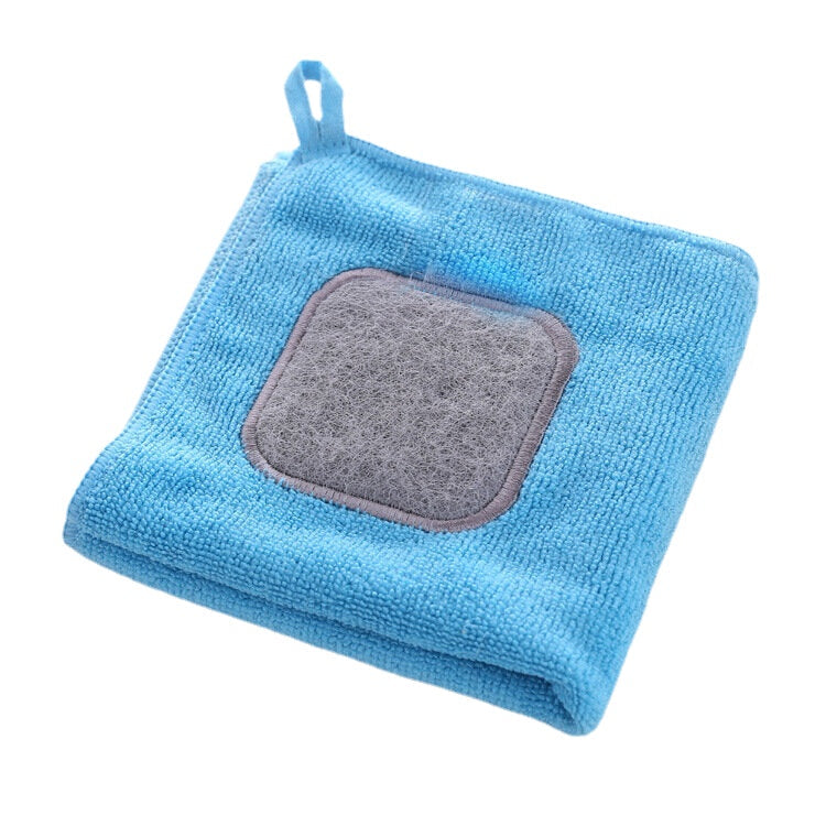 Convenient Ultra-multifunction Dishcloth comfortable Dish Towel Double Thick and Hangingable Image 1