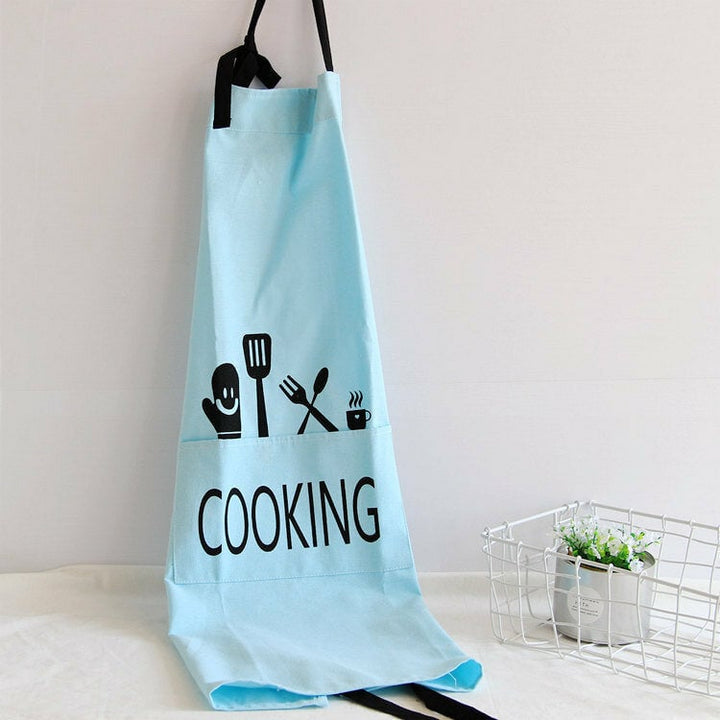 Cotton Linen Dirty Proof Chef Apron Fashion Lattice Unisex Women Man Aprons Commercia DTTT Image 1