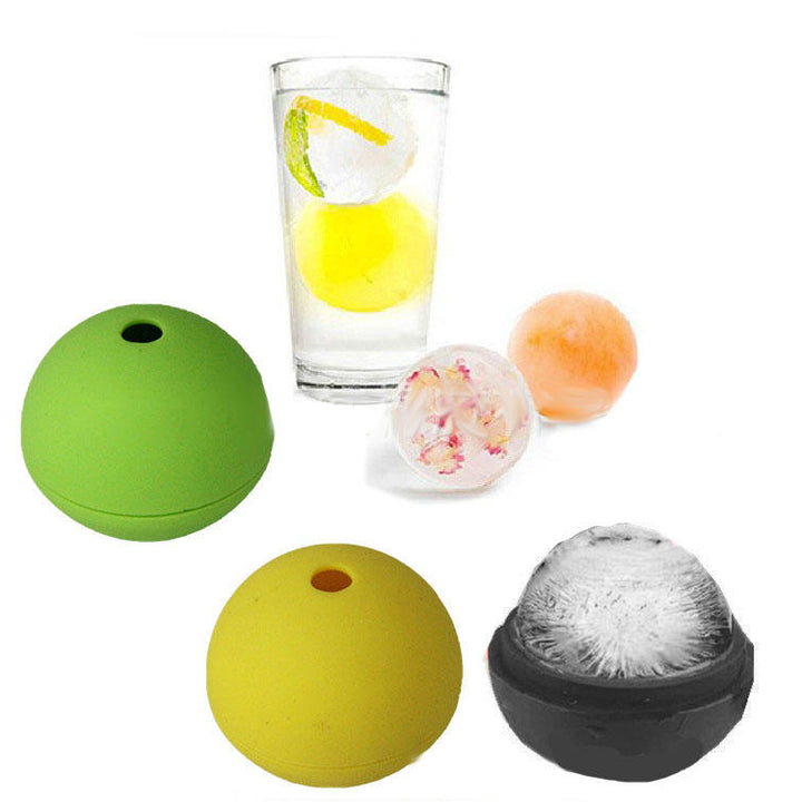 Creative Soccer Ice Cubes Tray Reusable Silicone Ice Mold Whisky Ice Ball Kitchen Bar Tools Image 7