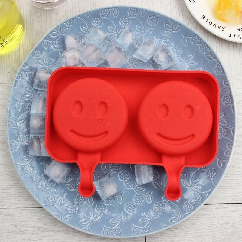 Creative Silicone Ice Cream Mold Ice Lolly Mold Rod Ice Mold Red Food Grade Image 10