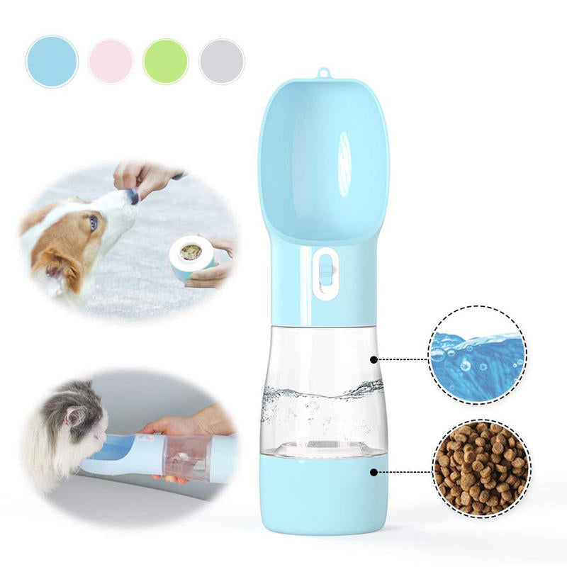 Cup Puppy Dog Cat Pet Water Bottle Drinking Travel Portable Feeder BAP-Free Image 1