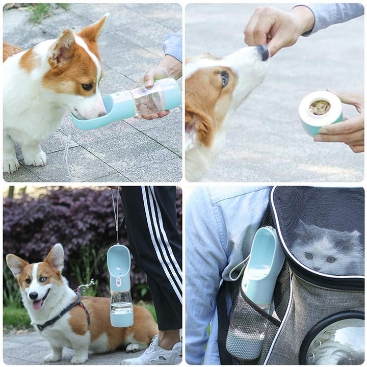 Cup Puppy Dog Cat Pet Water Bottle Drinking Travel Portable Feeder BAP-Free Image 3