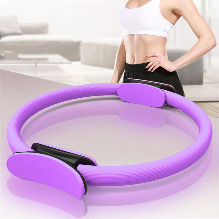 Dual Grip Yoga Pilates Ring Legs Arms Waist Slimming Body Building Magic Circle Fitness Exercise Yoga Tools Image 3
