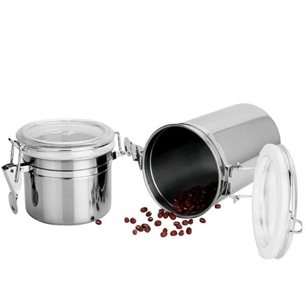 Durable Stainless Steel Canister Airtight Sealed Canister Spice Dry Storage Container Snack Cans Image 7