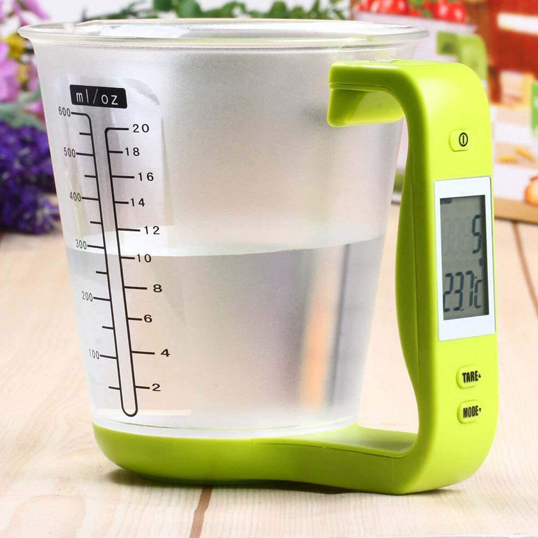 Electronic Scale Measuring Cup Auto Power Off Electronic Scale Large Capacity LCD Digital Measuring Cup Image 2