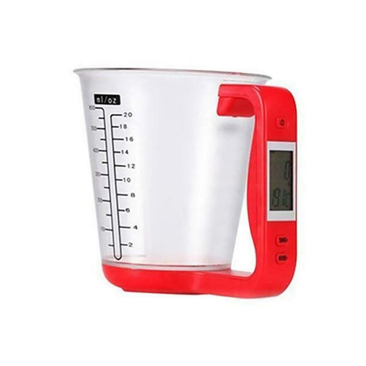 Electronic Scale Measuring Cup Auto Power Off Electronic Scale Large Capacity LCD Digital Measuring Cup Image 1
