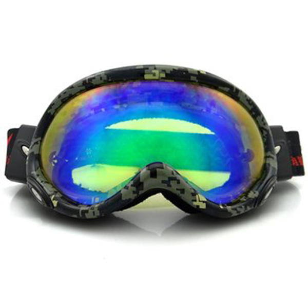 Electroplating Anti Fog Ski Goggles Fitted With Glasses Windproof Waterproof Climbing Goggles Anti-fog Goggles Image 3