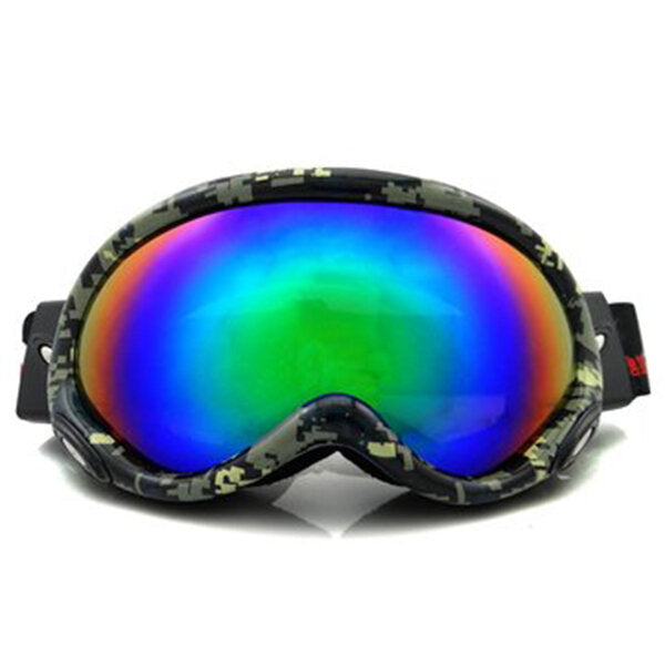 Electroplating Anti Fog Ski Goggles Fitted With Glasses Windproof Waterproof Climbing Goggles Anti-fog Goggles Image 4