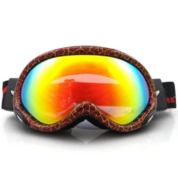 Electroplating Anti Fog Ski Goggles Fitted With Glasses Windproof Waterproof Climbing Goggles Anti-fog Goggles Image 7