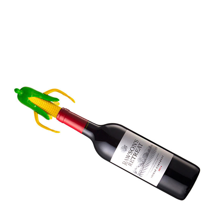 Funny Mr. Corn Wine Stoppers Novelty Beer Red Wine Bottle Plug Kitchen Bar Accessorie Image 7