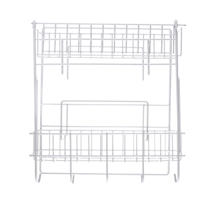 Five Tiers Steel Over Sink Dish Drying Rack Storage Multi-functional Arrangement for Kitchen Counter Image 12