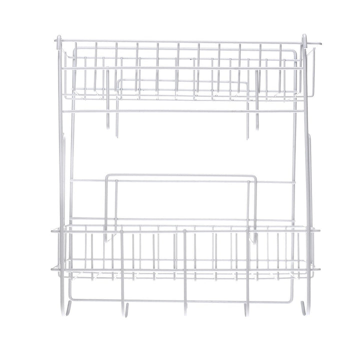 Five Tiers Steel Over Sink Dish Drying Rack Storage Multi-functional Arrangement for Kitchen Counter Image 1