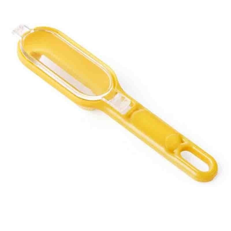 Food-grade ABS Fish Scale Scraper Fish Scaler Remover Skin Scales Innovative Lid Design Kitchen Tool Image 1
