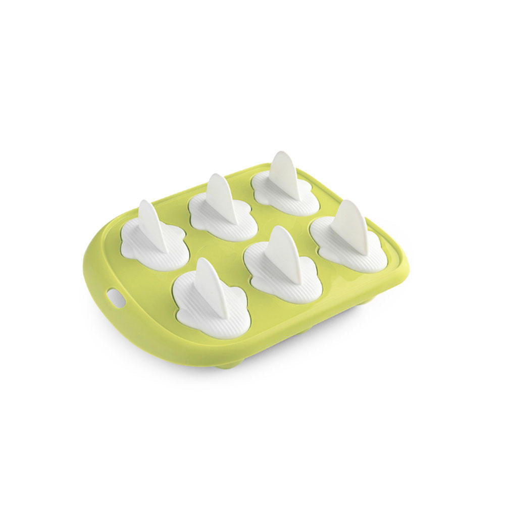 Home Kitchen Ice Cube Tray Little Whale Shape Ice Mold 6 Hole Food Grade Pudding Mold Image 1