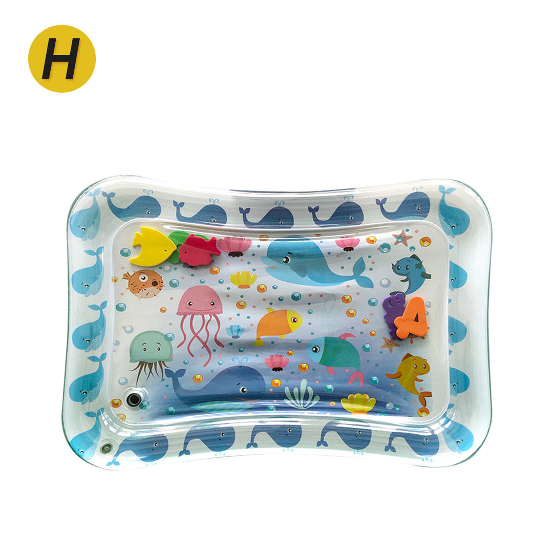 Inflatable Toys Water Play Mat Infants Baby Toddlers Perfect Fun Tummy Time Play Image 3