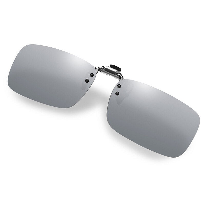 Intelligent Polarized Sunglasses Day and Night Dual-Use Near-Sighted Sunglasses Silicone Clip-On Image 7