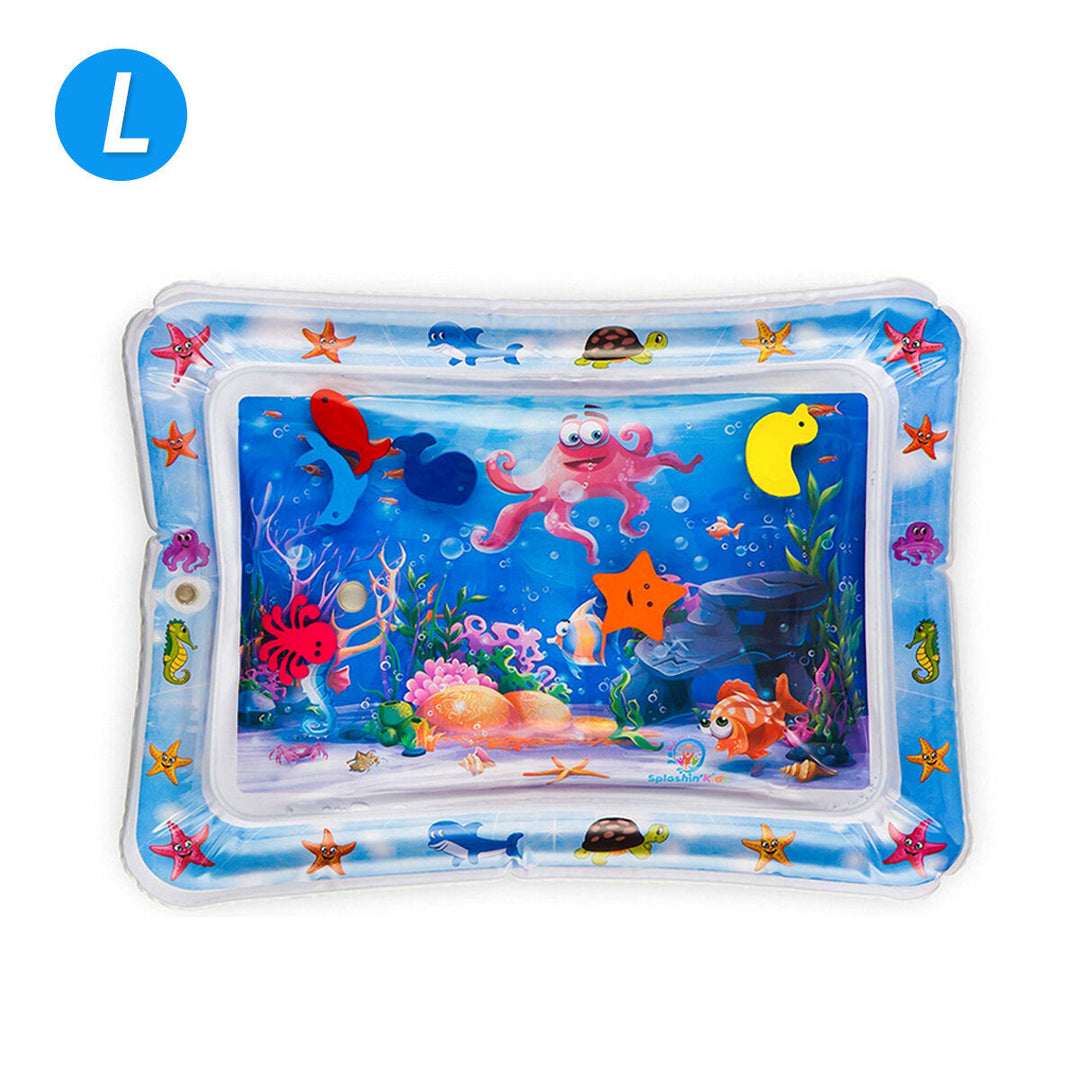 Inflatable Toys Water Play Mat Infants Baby Toddlers Perfect Fun Tummy Time Play Image 7