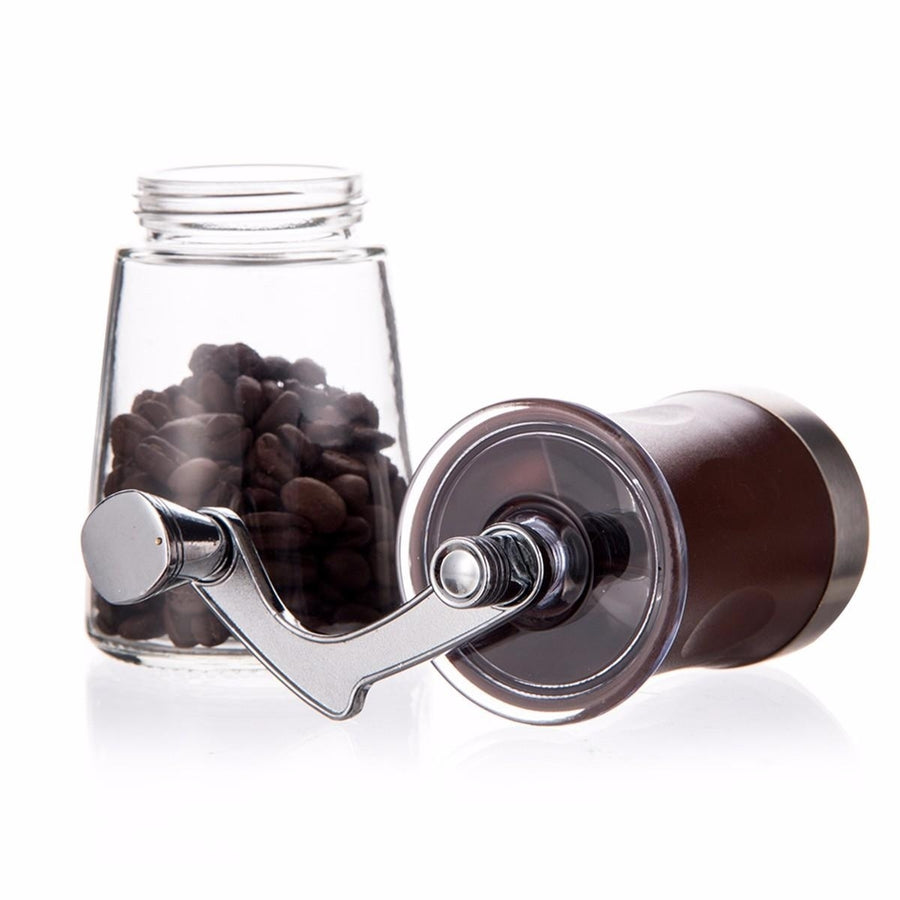 Mini Portable Manual Hand-Crank Coffee Bean Spice Hand Grinder Mill Kitchen Tool Image 1