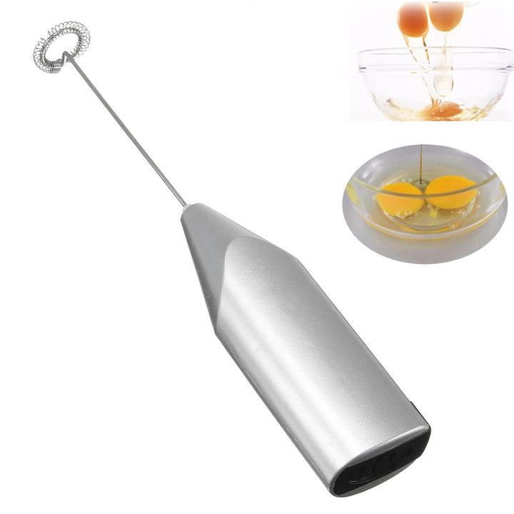 Mini Electric Battery Powered Whisk Coffee Milk Mixer Stirrer Frother Egg Foamer Mixer Image 9