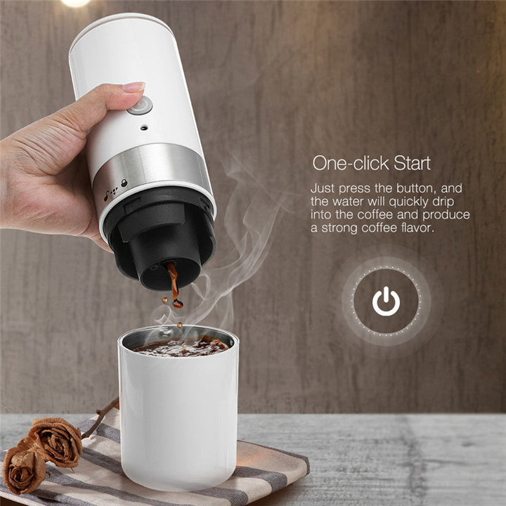 Mini Electric Portable Coffee Maker Espresso Handheld Machine Image 10