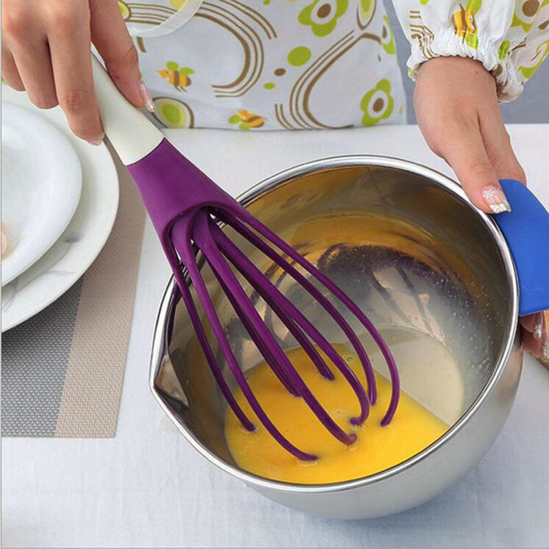 Multifunction Whisk Mixer for Eggs Cream Baking Flour Stirre Hand Food Grade Plastic Egg Beaters Kitchen Cooking Tools Image 4