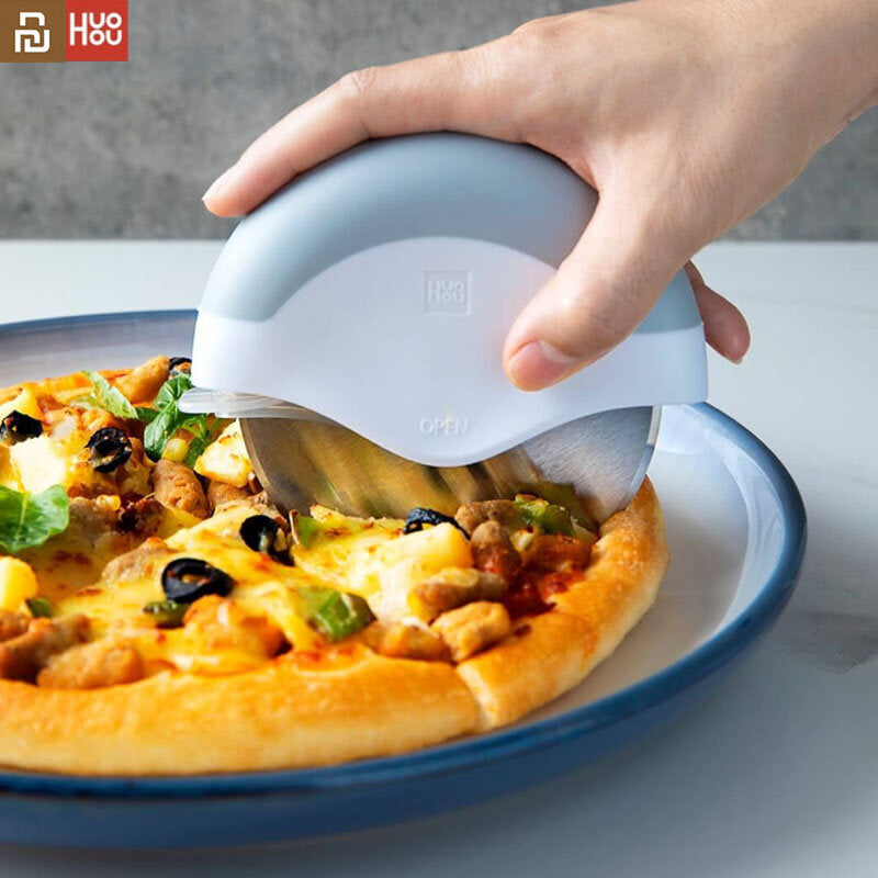 Pizza Cutter Stainless Steel Cake Knife Pizza Wheels knife Removable Kitchen Pizza Cutter Wheel Slicer Image 6