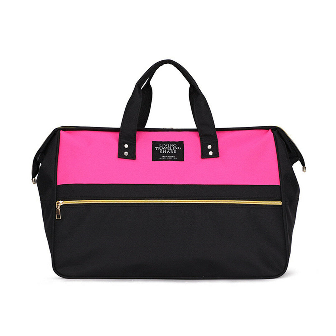 Oxford Cloth Waterproof Shoulder Crossbody Bag Fitness Yoga Bag Luggage Handbag Image 6