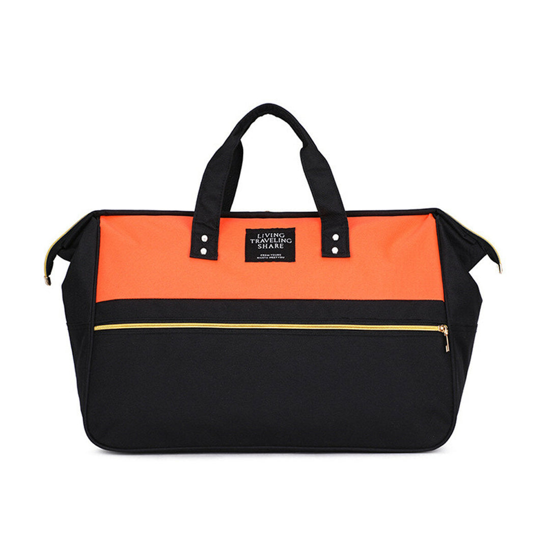 Oxford Cloth Waterproof Shoulder Crossbody Bag Fitness Yoga Bag Luggage Handbag Image 7