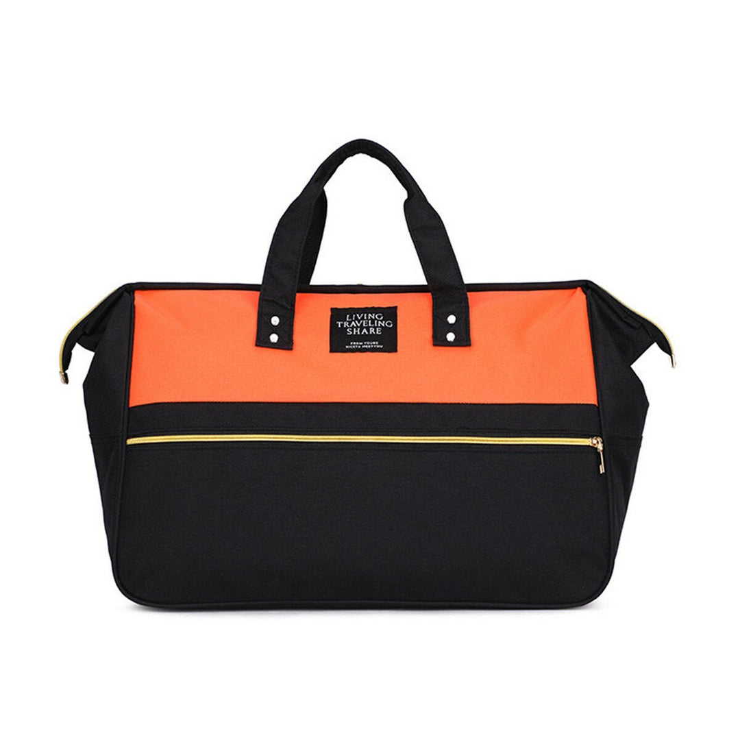 Oxford Cloth Waterproof Shoulder Crossbody Bag Fitness Yoga Bag Luggage Handbag Image 1