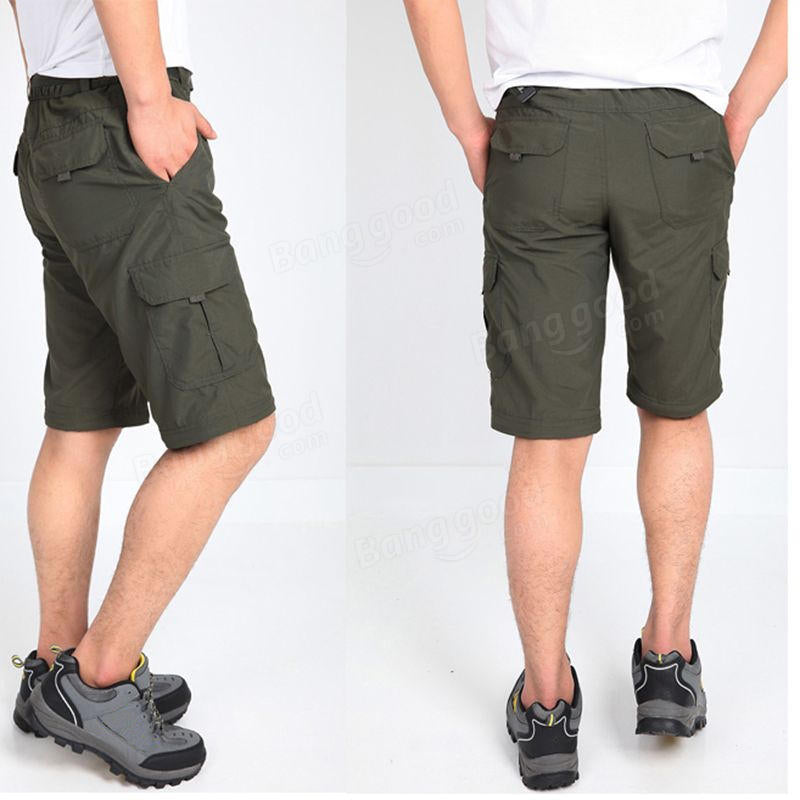 Outdoor Mens Bike Bicycle Cycling Riding Pants Riding Trousers Removable Image 11