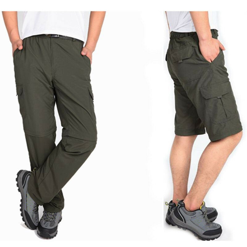 Outdoor Mens Bike Bicycle Cycling Riding Pants Riding Trousers Removable Image 12
